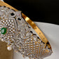 AD Green Color Stone Kids Hip Belt Vaddanam