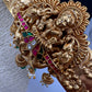 Goddess Lakshmi Motif Jadau Kundan Hip Belt Vaddanam