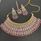 AD Ruby Red Bridal Choker