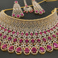 AD Ruby Red Bridal Choker