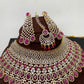 AD Ruby Red Bridal Choker