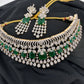 AD Color Stone Choker - Green