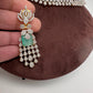 AD Color Stone Choker - LightGreen