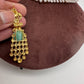 AD Color Stone Choker - LightGreen
