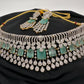 AD Color Stone Choker - LightGreen