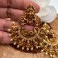 Goddess Lakshmi Nakshi Chandbali Earrings