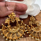 Goddess Lakshmi Nakshi Chandbali Earrings