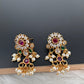 CZ Matte Dainty Earrings