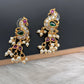 CZ Matte Dainty Earrings