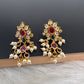CZ Matte Dainty Earrings