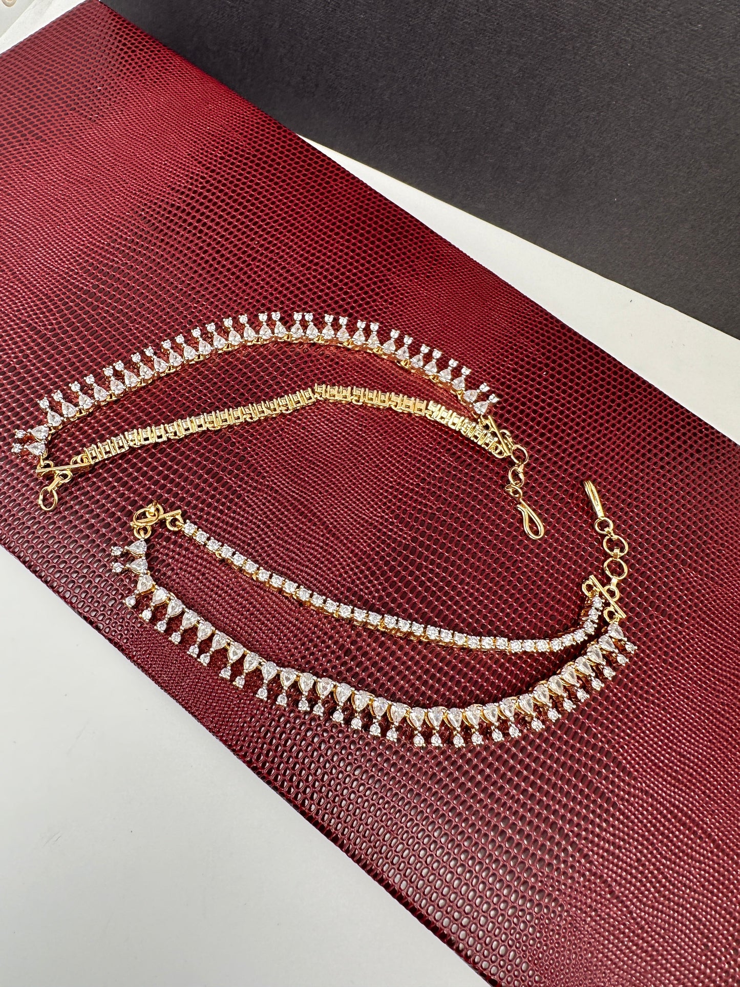 American Diamonds Earchain
