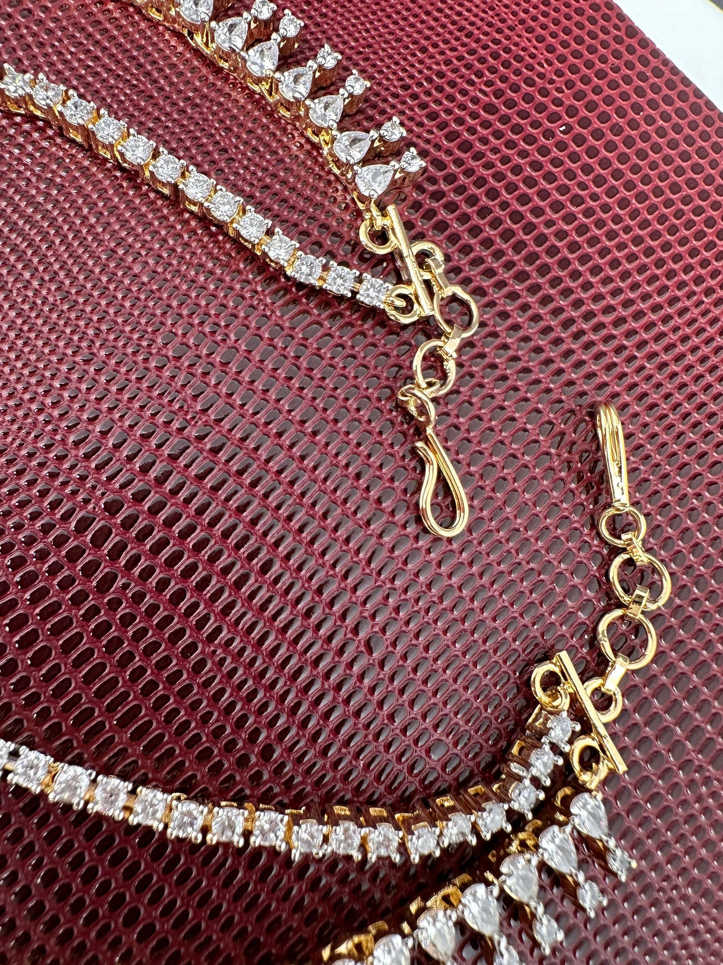 American Diamonds Earchain