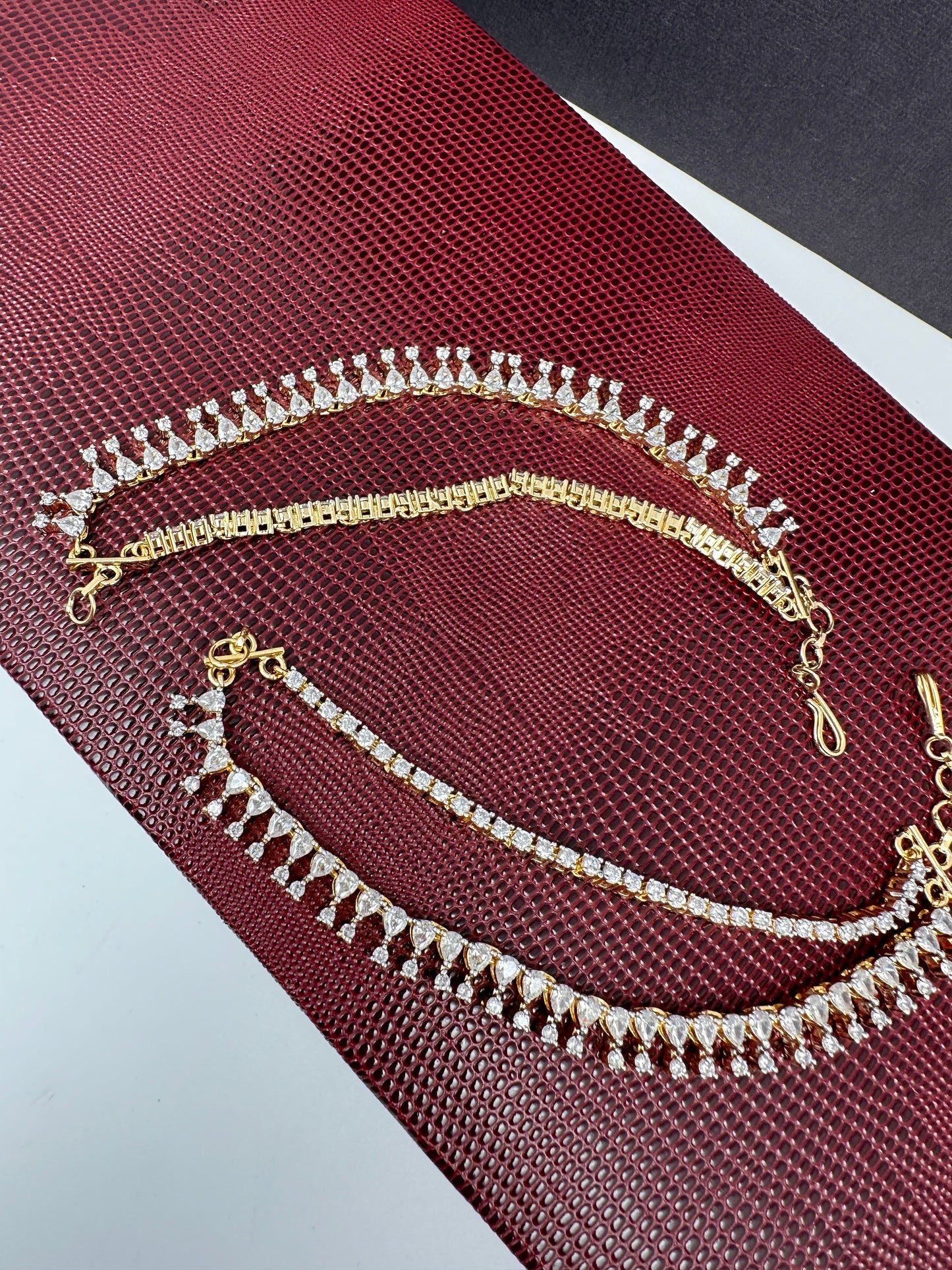 American Diamonds Earchain