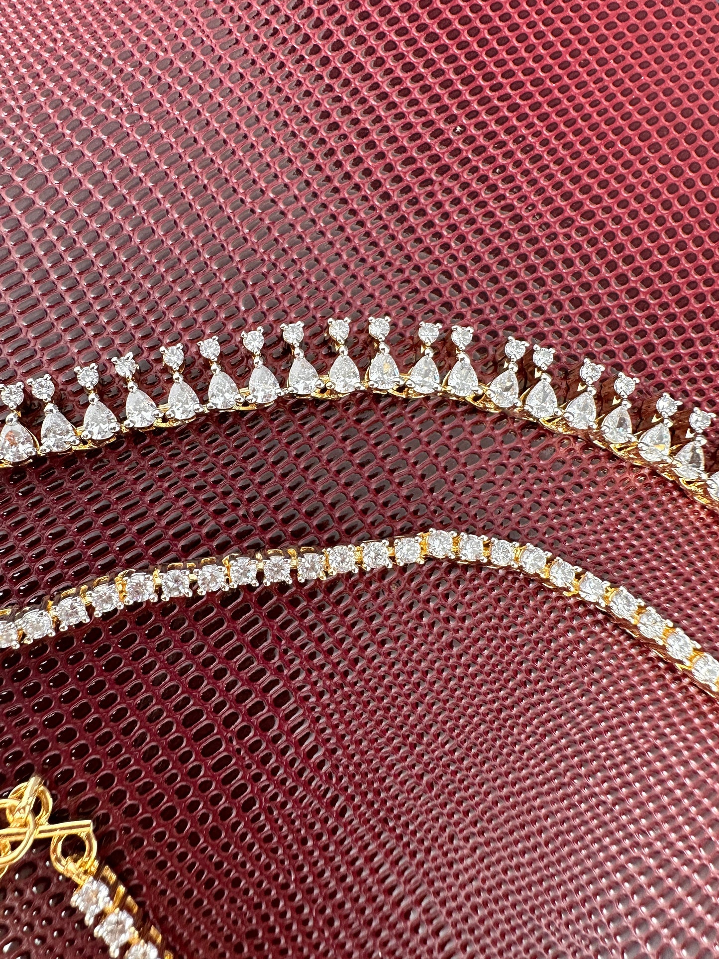 American Diamonds Earchain