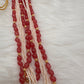 Ruby Pearls Nakshi Multi Layer Necklace