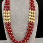 Ruby Pearls Nakshi Multi Layer Necklace