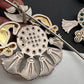 Kundan German Silver Oxidized Hasli Necklace - Green