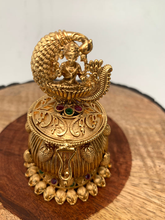 Goddess Lakshmi Matte Finish Kumkum Bharani