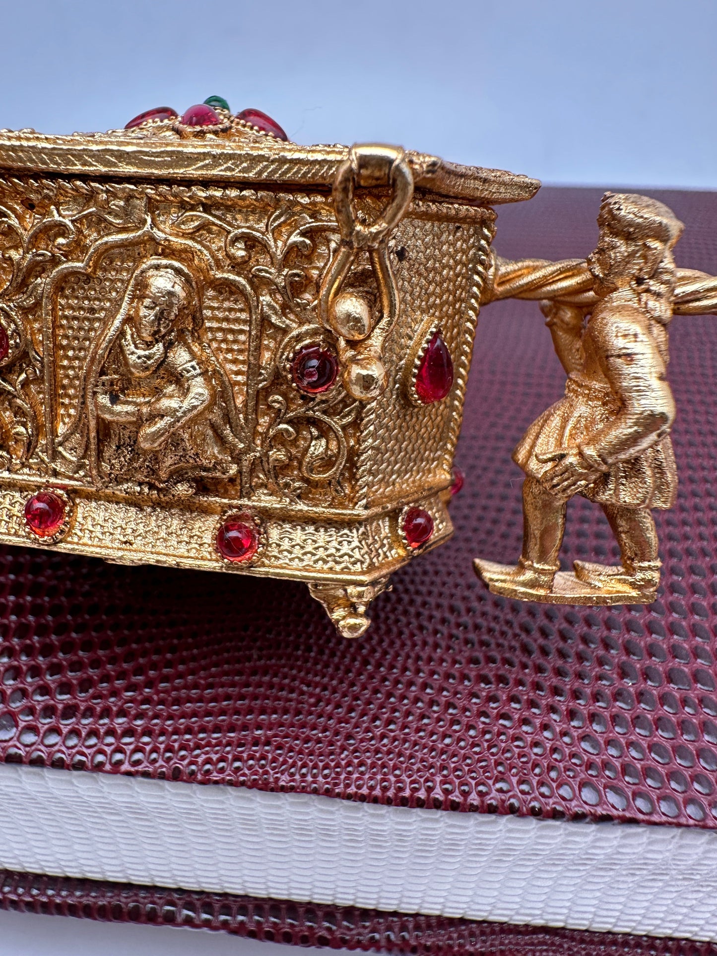 Doli Design Matte Finish Kumkum Box Bharani