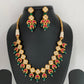 Kundan Floral Short Necklace