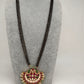 Jadau Kundan Black Beads Mangalsutra Necklace