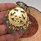 Jadau Kundan Black Beads Mangalsutra Necklace