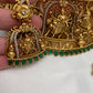 Goddess Durga Nakshi Choker Green Kemp