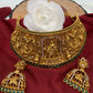 Goddess Durga Nakshi Choker Green Kemp