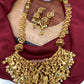Radha Krishna Gopikas Floral Pattern Nakshi Short Necklace