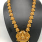 Goddess Lakshmi Matte Finish Nakshi Long Necklace