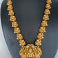 Goddess Lakshmi Matte Finish Nakshi Long Necklace