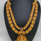 Goddess Lakshmi Nakshi Double Layer Premium Matte Finish Long Necklace