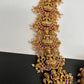 Goddess Lakshmi Pendent Lakshmi Links Red Stone Nakshi Long Necklace