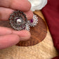 Victorian Polish AD Red Stone Pendent Set