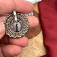 Victorian Polish AD Gray Stone Pendent Set