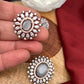 Victorian Polish AD Gray Stone Pendent Set