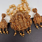 Ram Parivaar Nakshi Matte Finish Pendent Set