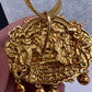Lord Vishnu Darbar Nakshi Matte Finish Pendent Set