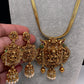 Goddess Lakshmi Nakshi Matte Finish Pendent Set