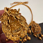 Goddess Lakshmi Ganesha Nakshi Matte Finish Pendent Set