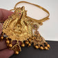 Goddess Lakshmi Nakshi Matte Finish Pendent Set