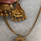 Goddess Lakshmi Nakshi Matte Finish Pendent Set