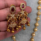 Ram Parivaar Nakshi Matte Finish Pendent Set