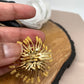 AD Red White Yellow Floral Ring