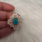 AD  Blue Stone Ring