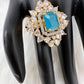 AD  Blue Stone Ring