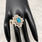 AD  Blue Stone Ring