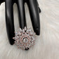 AD  Clear Stone Ring
