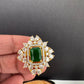 AD Green Stone Ring