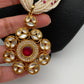 Small Pearl Rani Haar with Kundan Floral Pendent